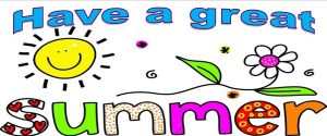 have a great summer! 