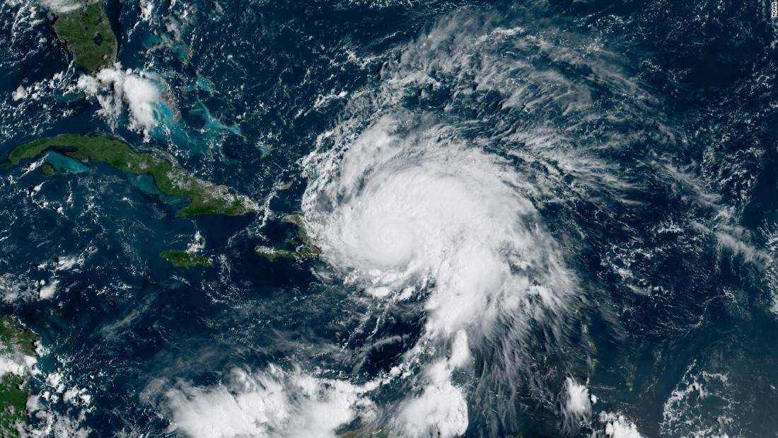 Hurricane Fiona Satellite Image
