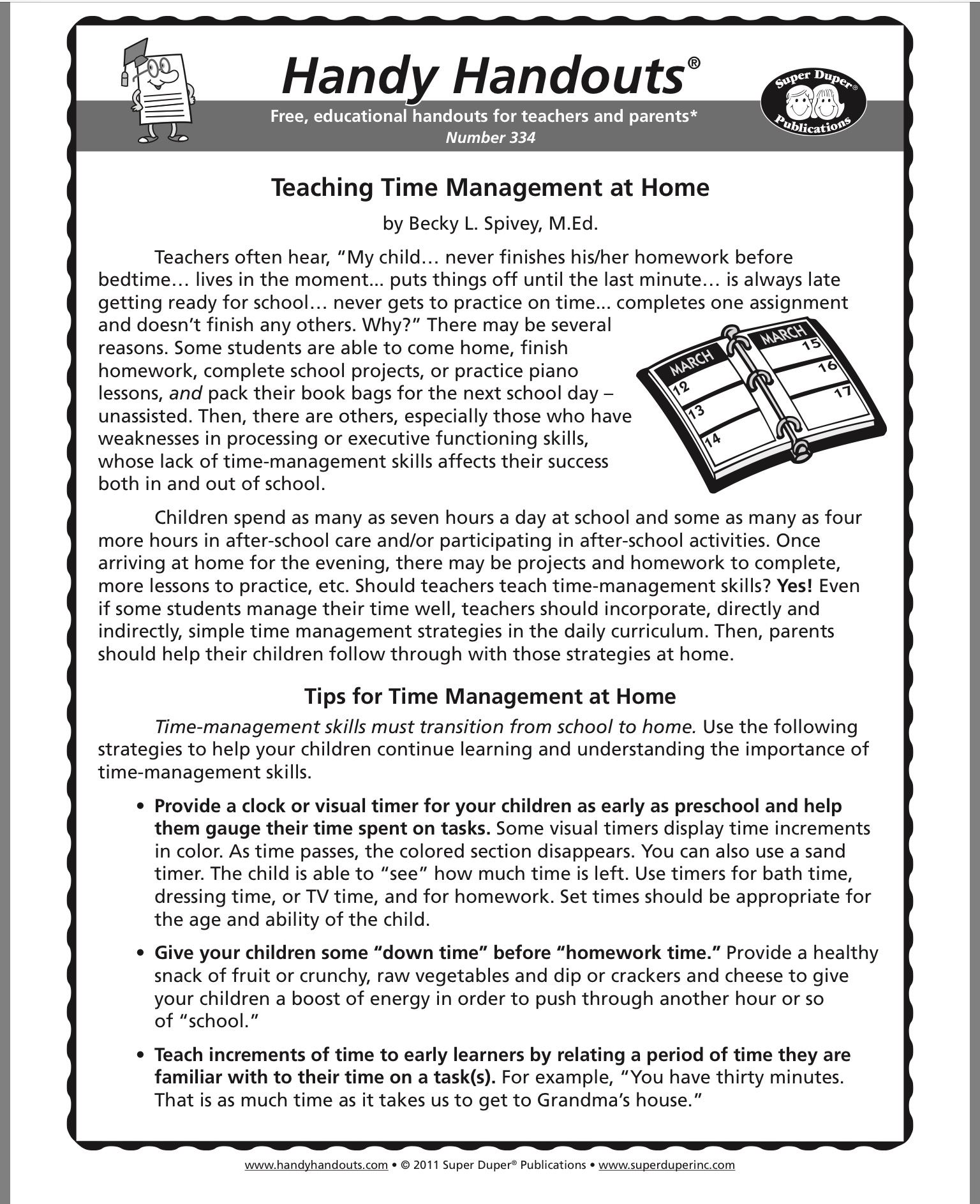 Time management tips