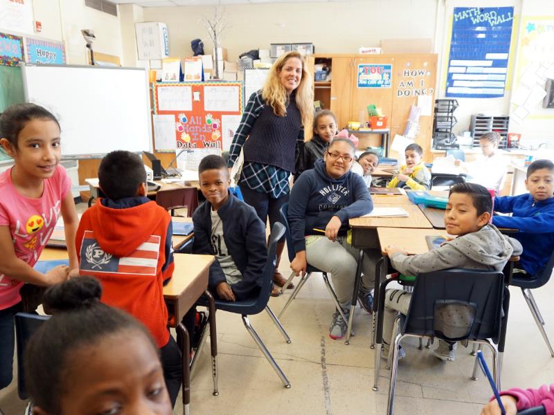 Ms. Reynolds' morning students Ms. Reynolds' morning students