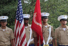  Our oldest students were toddlers on September 11, 2001. Today, as young adults, they stood with th