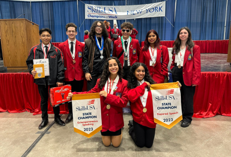  Saunders Takes Top Spots in NY SkillsUSA Competition