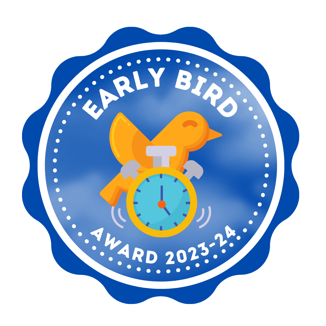 2023-24 Early Bird Membership Award