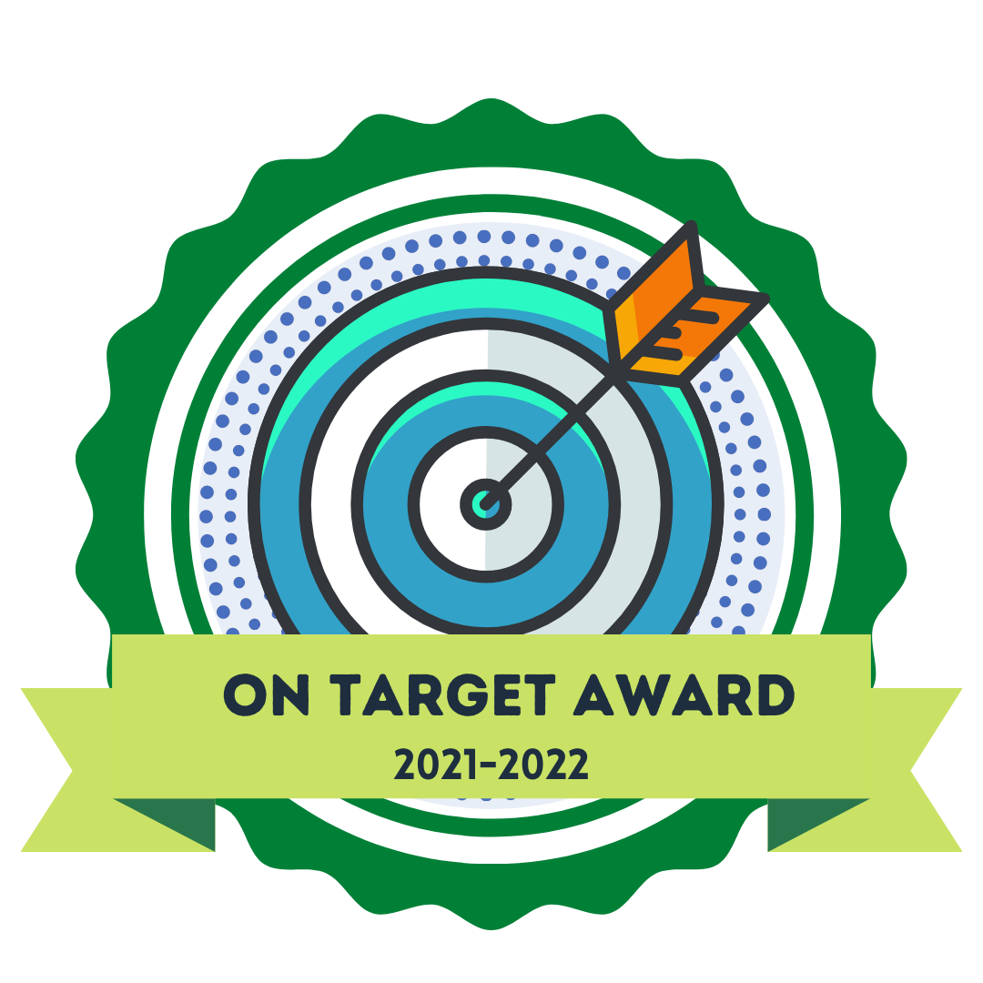2021-2022 On Target Award