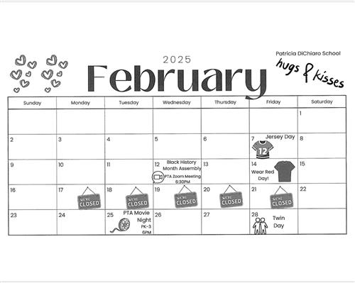 February Calendar