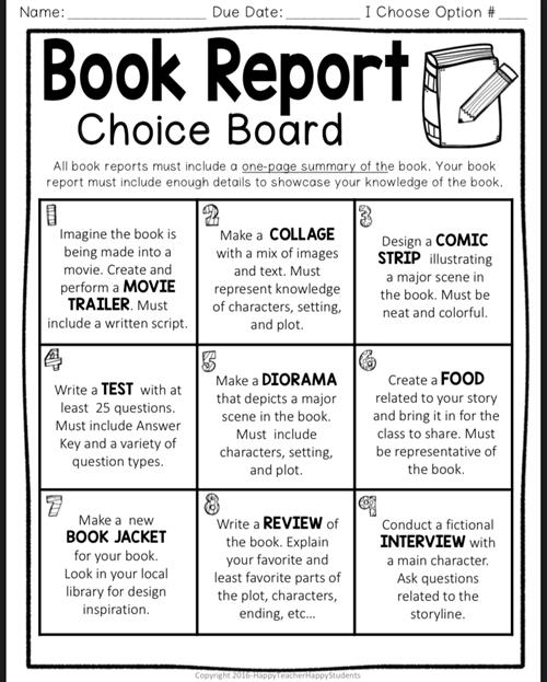 Book report  