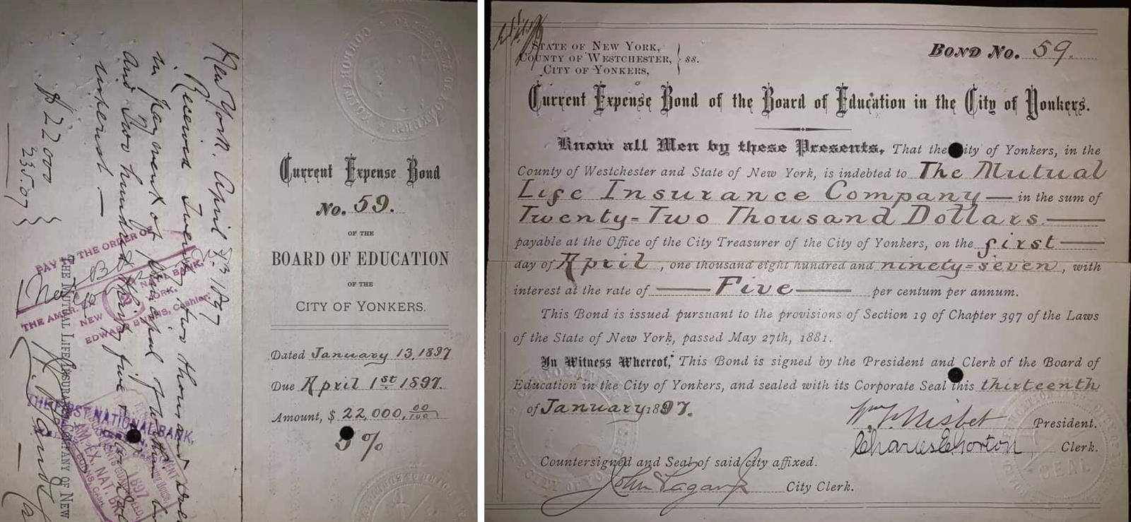 Picture of the 1897 Bond 