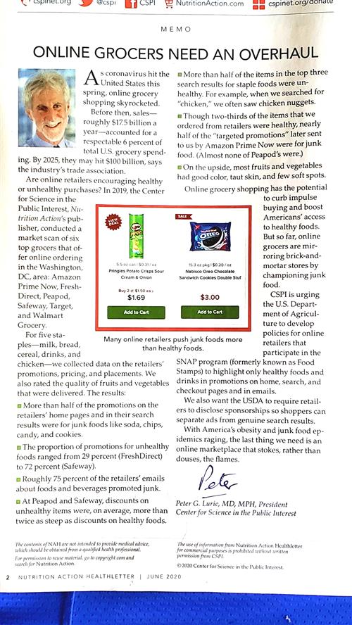 Be SMART while buying Groceries ONLINE! 