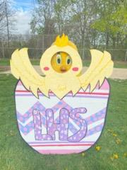 Tweety in chick cut out